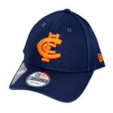 Side view of the New Era Carlton Respects 9Forty cap.