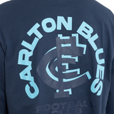 Back view of the Mens Carlton Shadow Long Sleeve Tee.