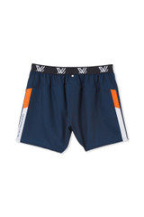 Back view of the 2024 Cotton On S9 Womens Travel Shorts for Carlton AFLW.