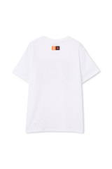 Back view of the Carlton AFLW Pride Unisex Tee by Cotton On.