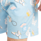 Back view of the Carlton Mens Team Beach Short.