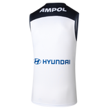 Back view of the 2025 Carlton PUMA Mens Clash Guernsey.