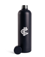 Back view of the Hope Water X Carlton FC 750mL Bottle in blue.