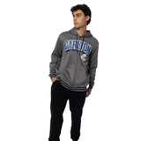 Back view of the 2025 Carlton Men's Bevelled Hoodie.