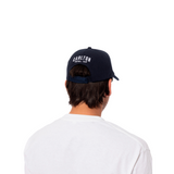 Side/Back view of the 2025 Carlton Adult Bevelled Cap.