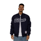 Back view of the Carlton '95 Nylon Bomber Jacket.