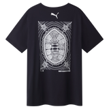 Back view of the 2025 Carlton PUMA Youth Indigenous Tee.