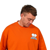 Back view of the 2025 Youth Carlton Respects Tee.