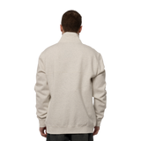 Back view of the Carlton Men's 1/2 Zip Fleece Top by NAR.