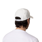 Side/Back view of the navy 2025 Carlton Performance Cap by NAR showing adjuster.