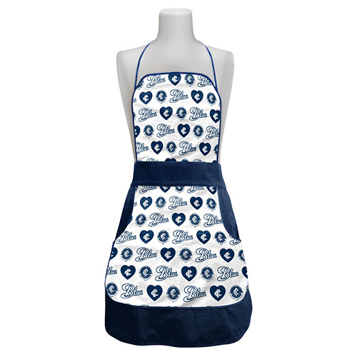 Carlton Ladies Retro Apron by Licensing Essentials with a yardage print design.