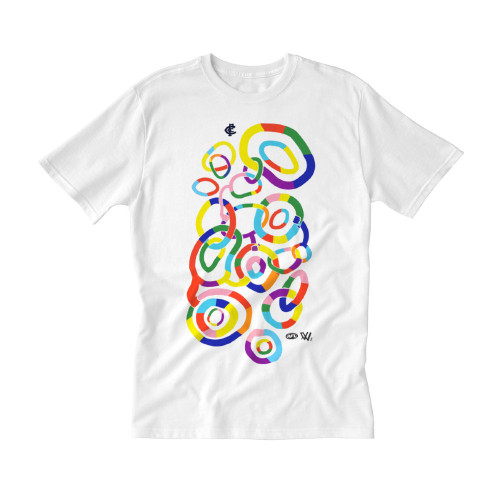 Carlton AFLW Pride Tee - Adult