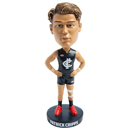 2020 edition Carlton Patrick Cripps Bobblehead figurine by Licensing Essentials.