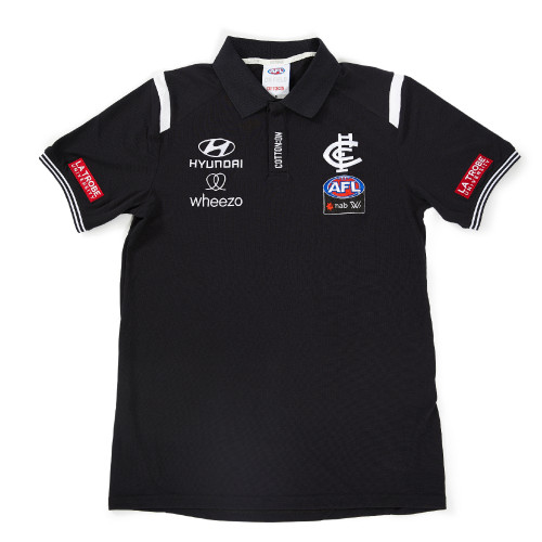 Carlton 2021 Cotton On AFLW Media Polo - Mens