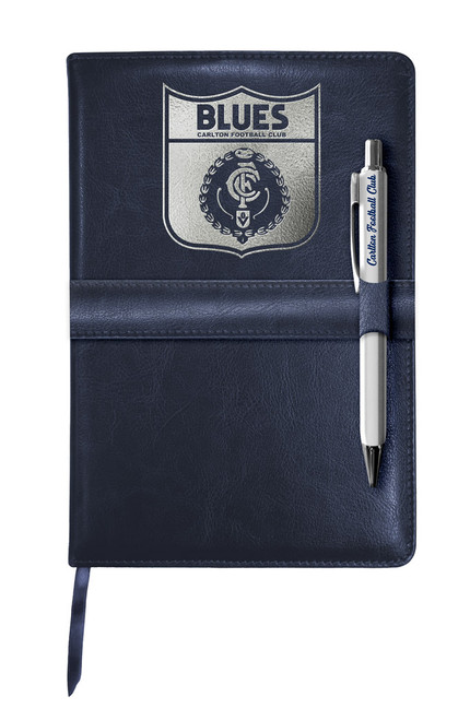 The Carlton PU Leather Notebook & Metal Pen Gift Pack by Licensing Essentials.