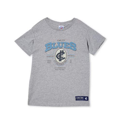 Front view of the Carlton Cotton On Kids Club T-Shirt.
