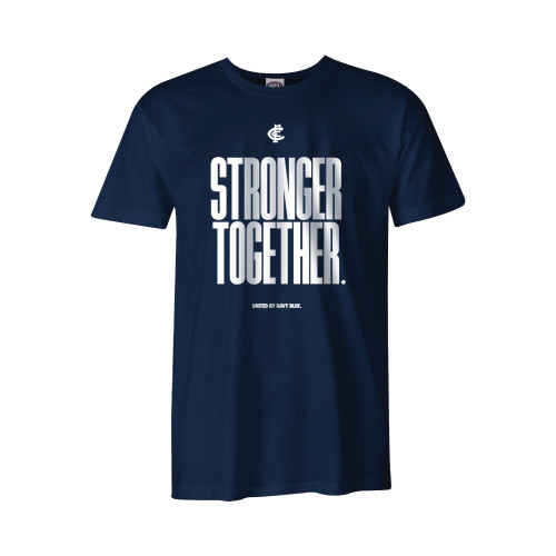 Official Carlton 'Stronger Together' Youth Tee by NAR.