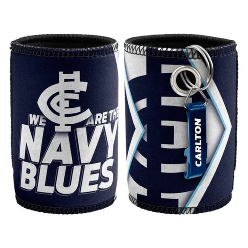 Carlton Can Cooler with integrated Bottle Opener by Licensing Essentials.