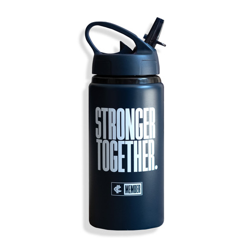 Official 2025 Carlton Member 600ml Drink Bottle by TPF. Official 2025 Carlton Member 600ml Drink Bottle by TPF.