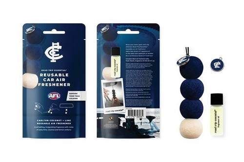 Official Carlton Reusable Car Air Freshener kit by Licensing Essentials.