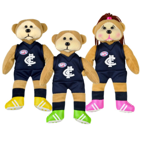 The 21cm Carlton Magic Player Beanie Kid plush toy by Korimco.