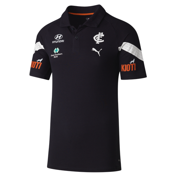 Front view of the 2023 PUMA Men's Team Polo.