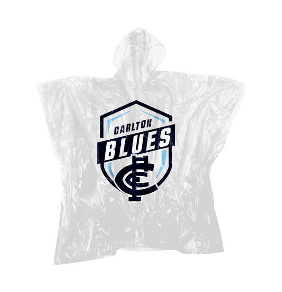 Carlton Blues rain poncho by Licensing Essentials.
