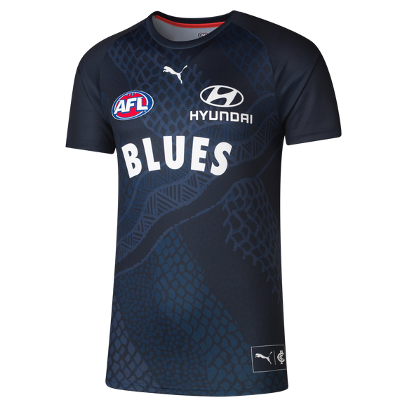 Front view of the 2024 PUMA Men's Warm Up Top.
