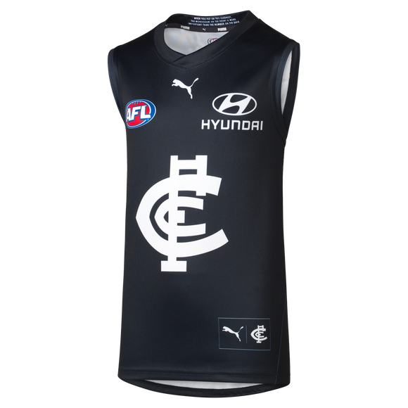 Front view of the 2024 PUMA Mens Home Guernsey.