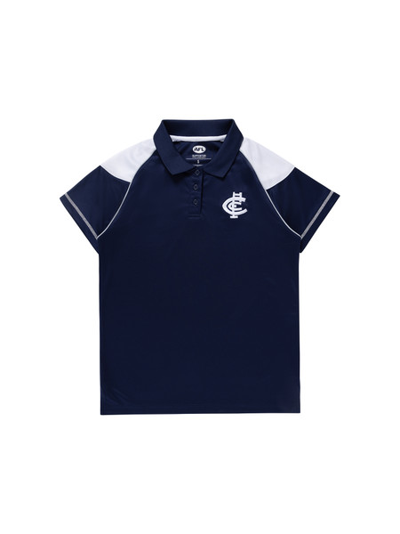 Front view of the W24 Carlton Womens Performance Polo by NAR.
