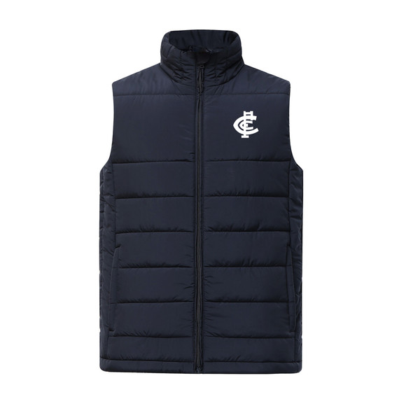 Carlton Basic Vest by NAR, a simple navy supporter vest.
