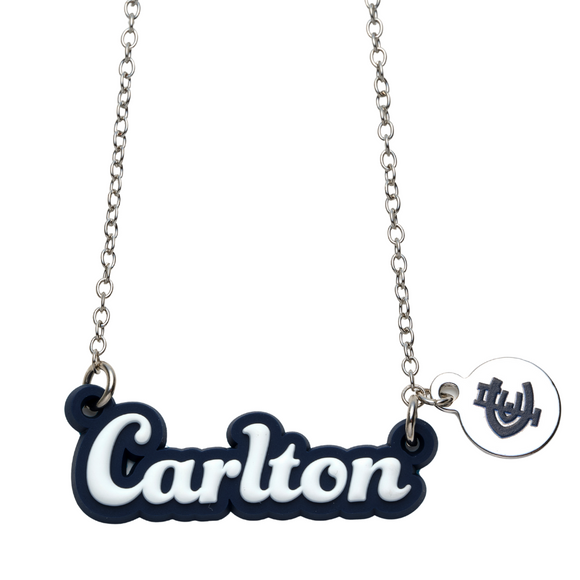 Official Carlton Script Necklace by Trofe.