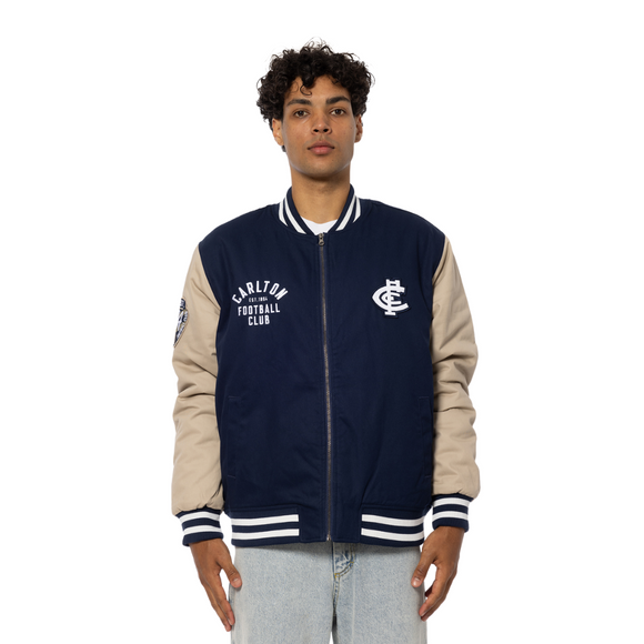 Front view of the 2025 Carlton Mens Lock-Up Jacket by NAR.