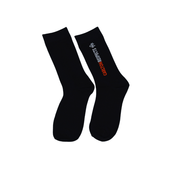 Official 2025 Youth Carlton Respects Socks in Navy by NAR.