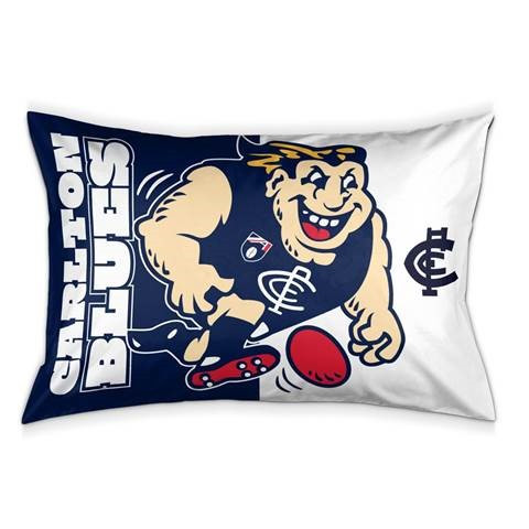 Official Carlton Retro Pillow Case by Licensing Essentials (double-sided).