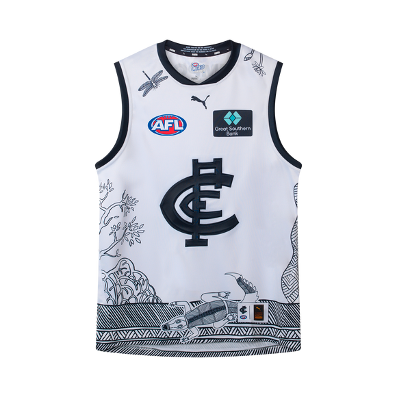 2026 Carlton Indigenous Clash Guernsey - Youth - Unisex