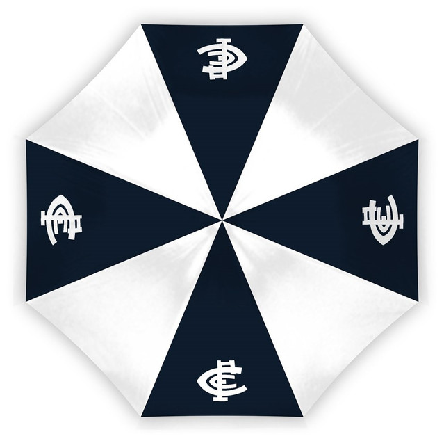 The official Carlton Compact Umbrella by Licensing Essentials, with sleeve.