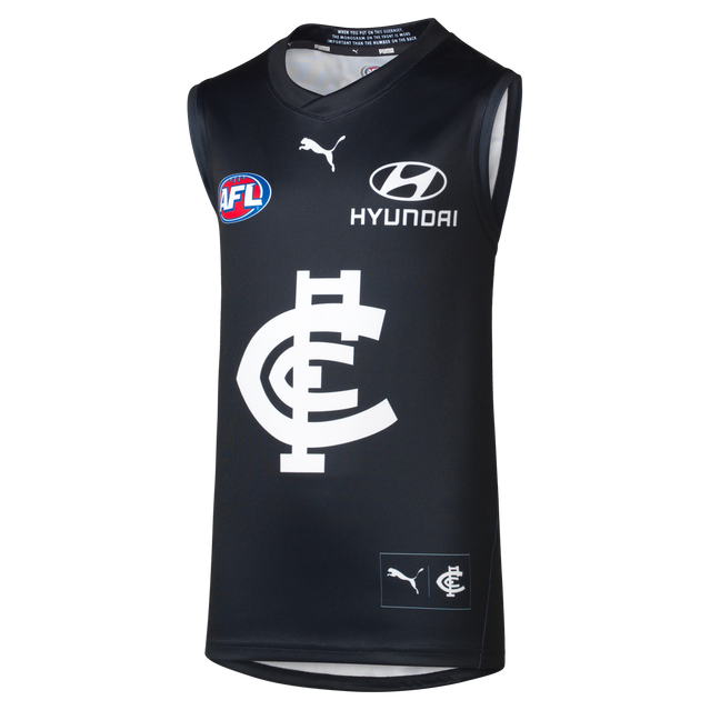 Front view of the 2024 PUMA Womens Home Guernsey.