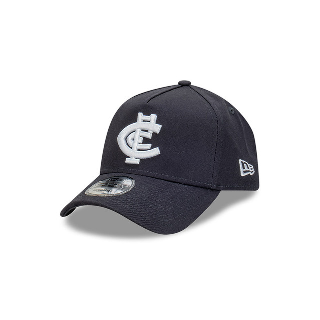 Three-quarter view of the Carlton New Era 9Forty A-Frame cap.