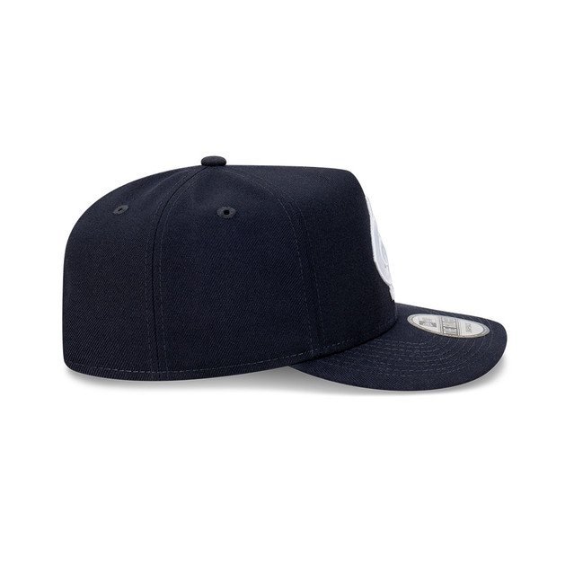 Right side view of the 2023 Carlton New Era Navy Golfer cap.