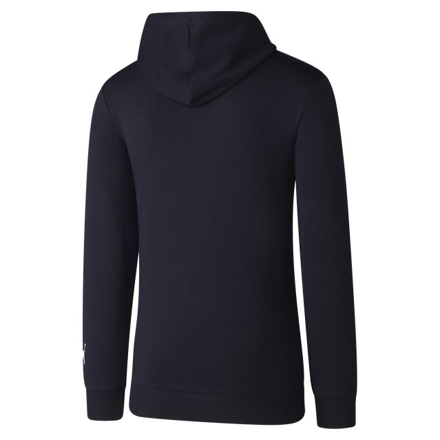 Back view of the 2024 PUMA Adult Indigenous Hood for Carlton.