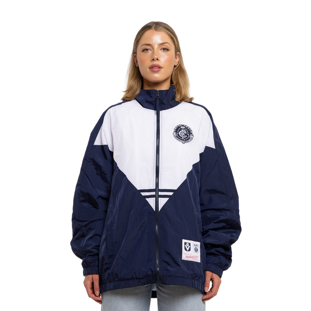 Back view of the Carlton Full Zip Through Spray Jacket.