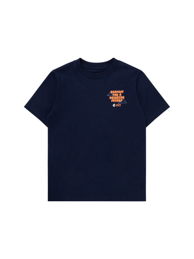 Front view of the 2024 Carlton Respects Youth Tee by NAR.
