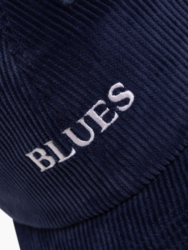 Side view of the Carlton S24 Football Dad Cap.