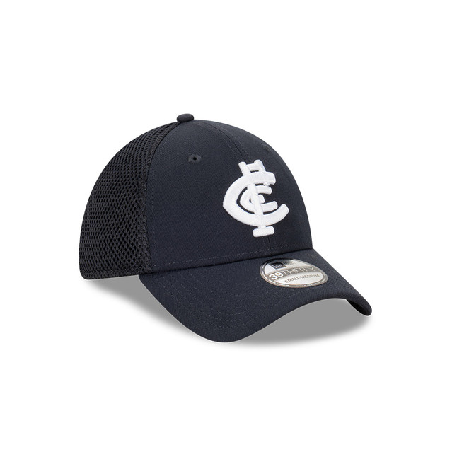 Angled back view of the Carlton New Era Spacer Mesh 39Thirty cap.