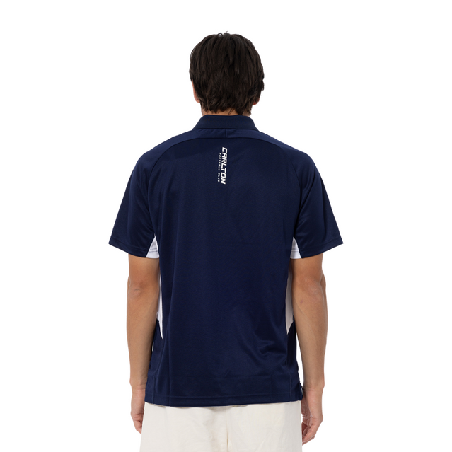 Side view of the Carlton Mens Active Polo.