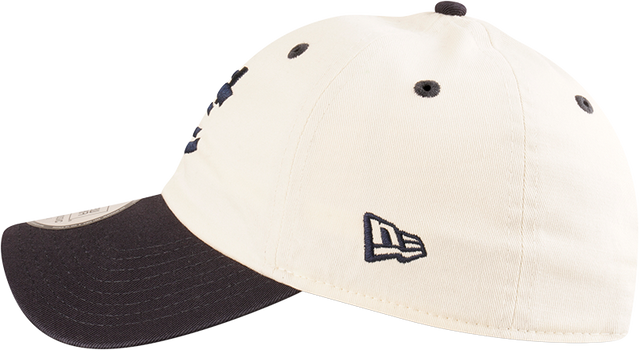 Left side view of the 2025 Carlton New Era Casual Classic cap.