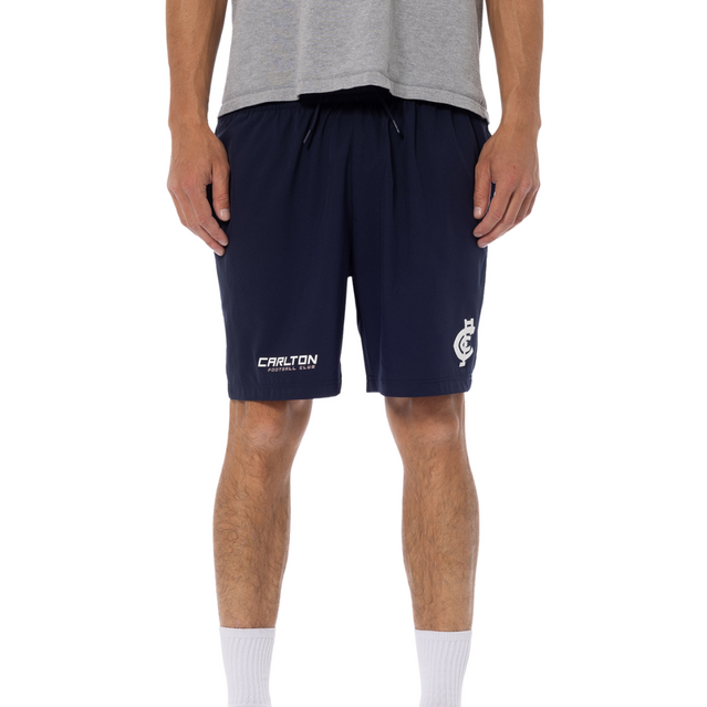 Front view of the Carlton Mens Active Shorts by NAR.
