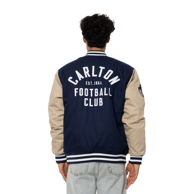 Back view of the 2025 Carlton Mens Lock-Up Jacket.