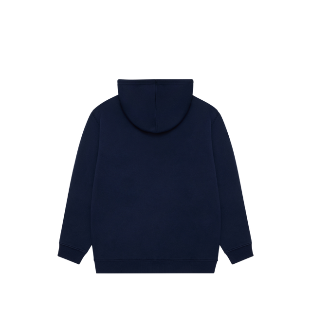 Back view of the 2025 Carlton Youth Carn Graphic Hoodie.